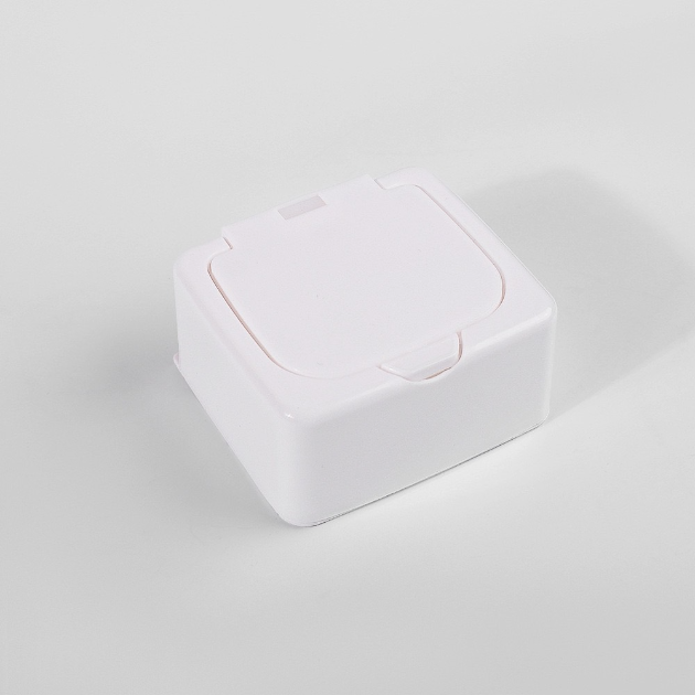 多功能一鍵式按鍵彈窗式收納盒工具盒可裝化妝棉