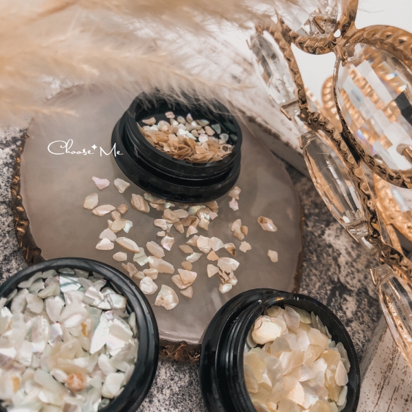 五彩立體貝殼片/三款可選(貝殼C)